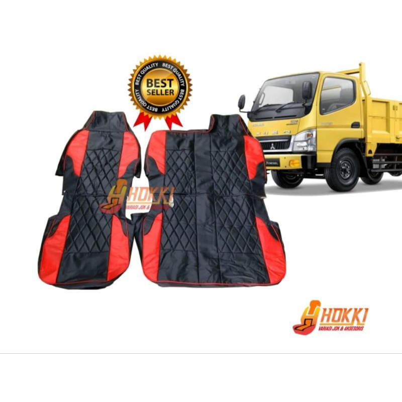COVERJOK/SARUNGJOK MOBIL TRUCK CANTER,DYNA DUTRO,DYNA HT, MOTIF VARIASI KOTAK