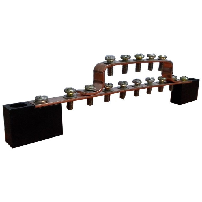 BUSBAR KECIL Busbar Kecil Nol Arde Busbar Plat Tembaga