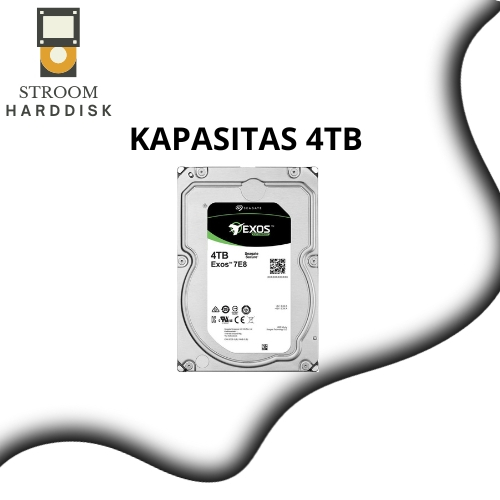 Hardisk 4TB EXOS 3,5 internal SATA Cctv/Komputer