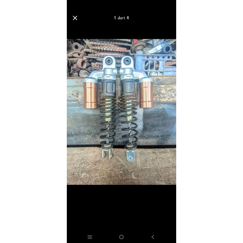 Sepasang Shockbreaker tabung Yamaha Nmax New Original second