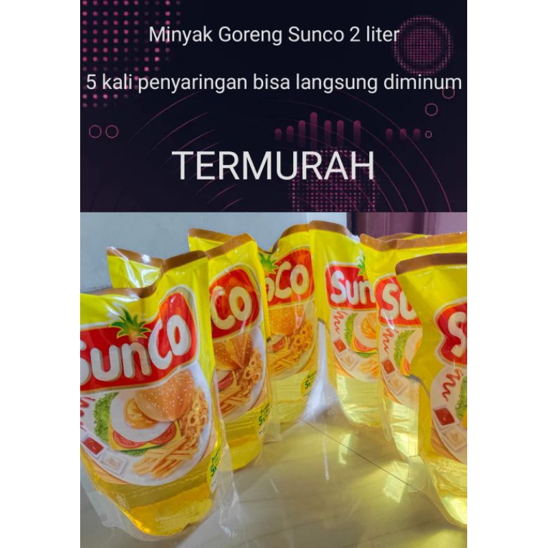 

minyak goreng sunco 2 liter asli