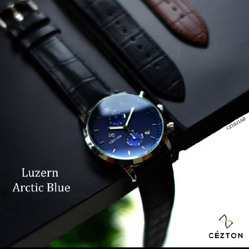 Cezton Luzern Arctic Blue Jam Tangan Pria