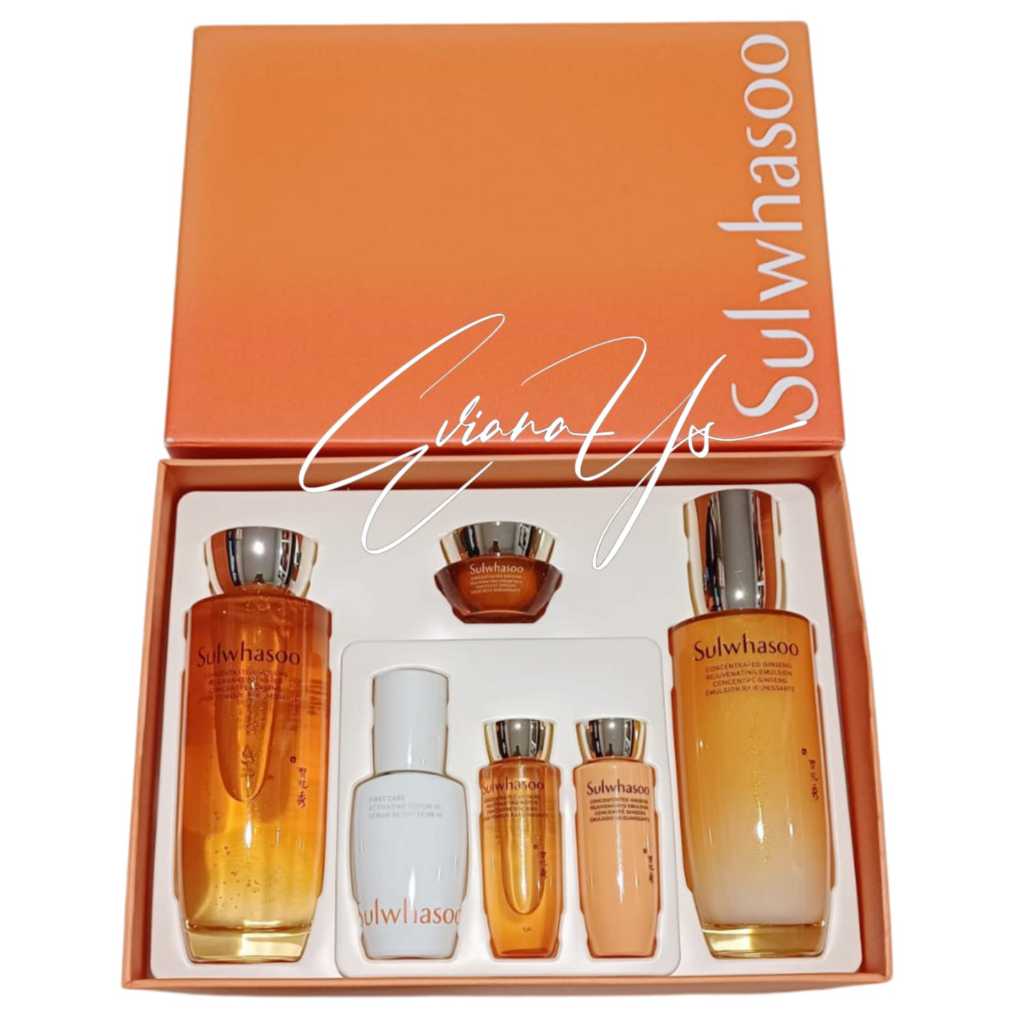 Sulwhasoo Concentrated Ginseng Rejuvenating Set [2items]