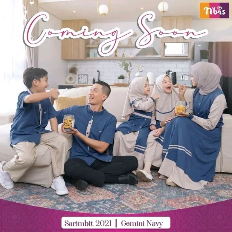 Sarimbit Nibras Gemini Navy