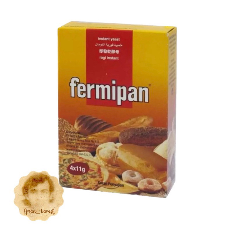 

fermipan ragi instan 1 kotak isi 4 sachet