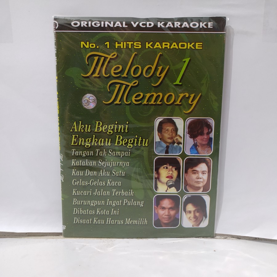 VCD Original No.1 HITS KARAOKE Melody Memory 1