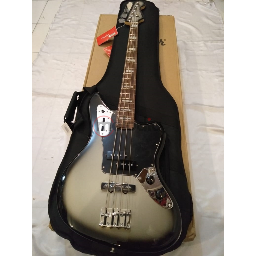 Fender Troy Sanders Jaguar Bass with Rosewood FB in Silverburst
