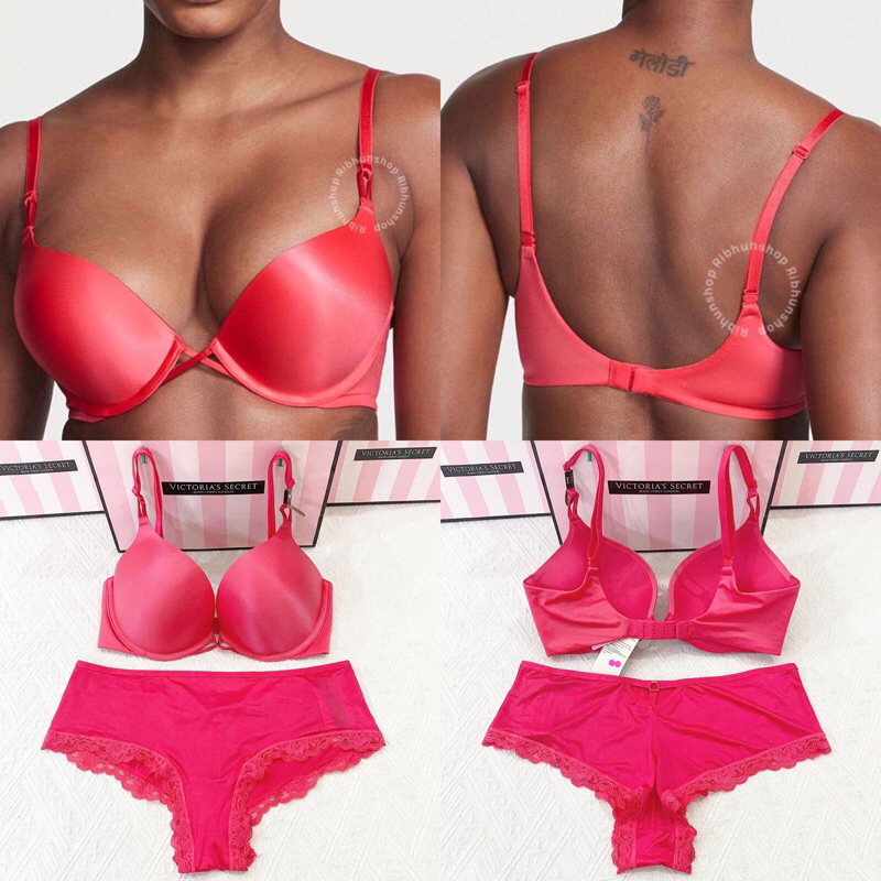 Victoria Secret  Original Bombshell Bra Push Up Tebal Size 32D/M 11208001