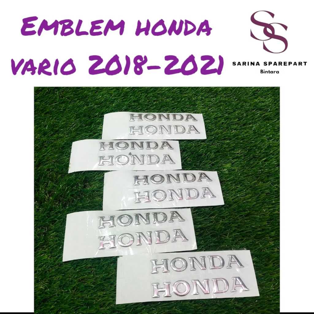 Emblem Honda Sayap Vario Emblem Tulisan Honda Stiker Sticker Emblem Honda