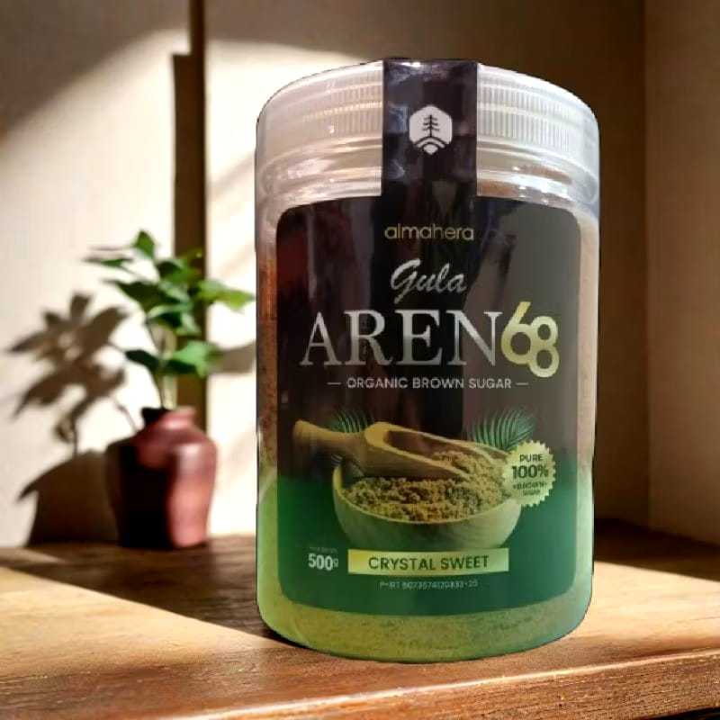 

ALMAHERA GULA AREN68 ORGANIC BROWN SUGAR 500GRAM