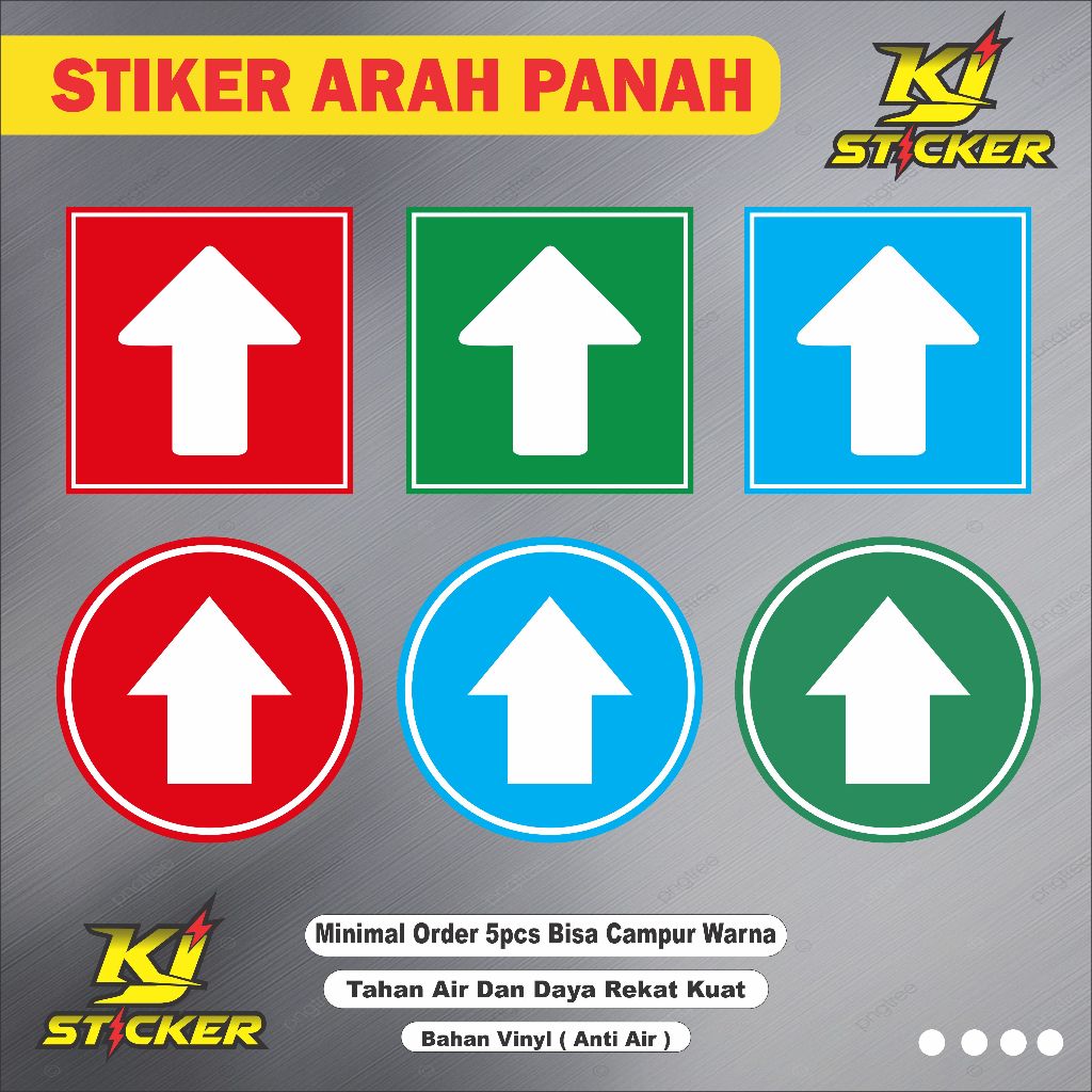 

Promo Stiker Panah / Stiker Arah Panah / Stiker Naik Turun Tangga / Stiker Tangga / Stiker Atas Bawah