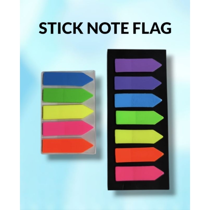 

STICKY NOTE FLAG 5 / 7 WARNA PANAH PLASTIK (PAK)