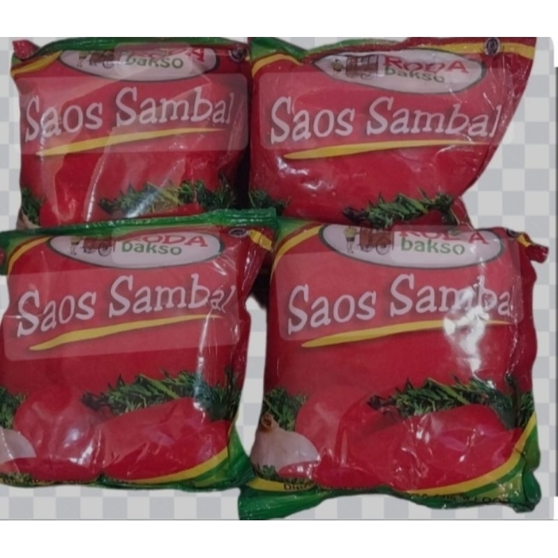 saos sambal/saos bantal /saos roda bakso
