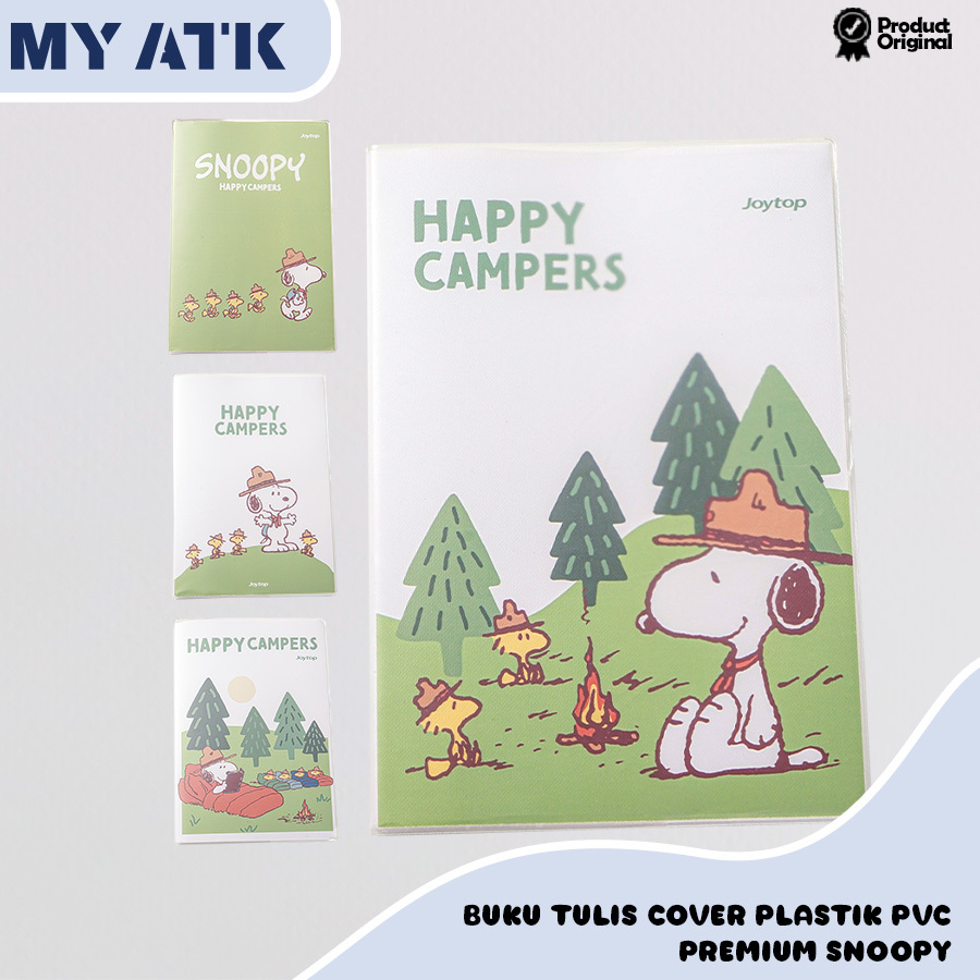 

Buku Notebook Sampul Plastik B5 Snoopy