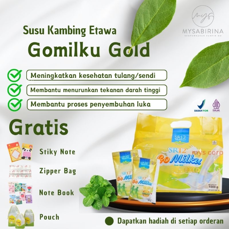 

SR12 GOMILKU GOLD SUSU TULANG DAN SENDI LANSIA RENDAH GULA