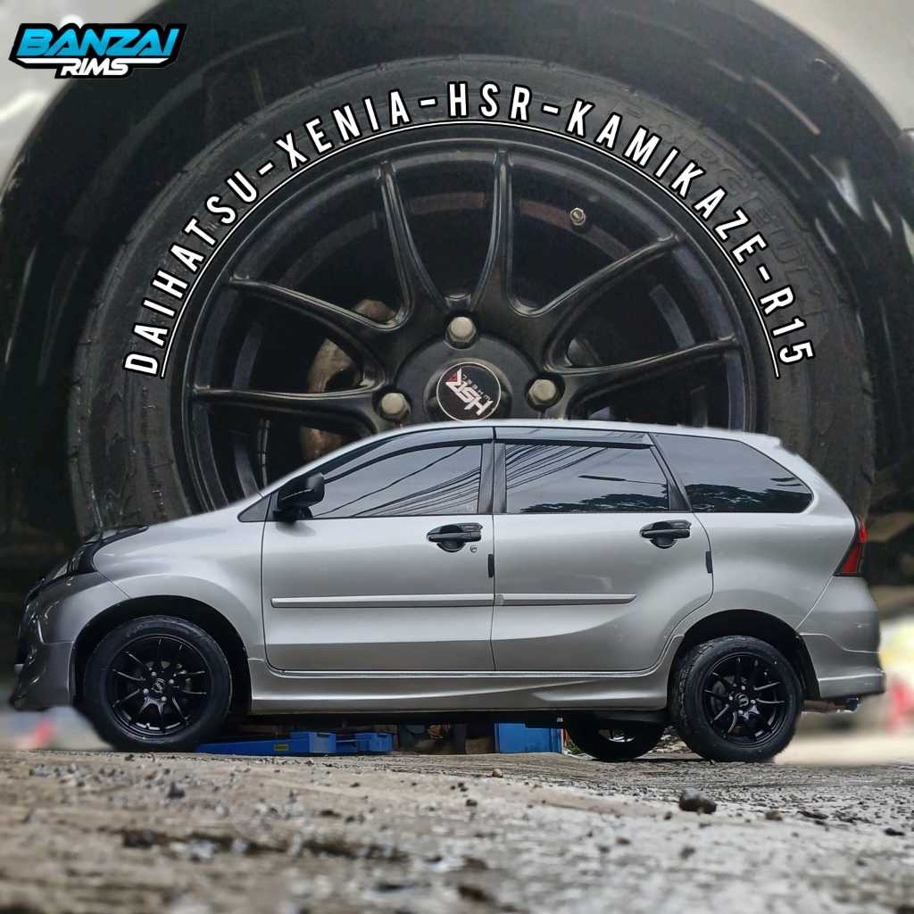Velg Mobil Untuk Daihatsu Xenia Toyota Avanza Ring 15 Paket Velg Ban Ukuran 185 60 Forceum Hexa-R