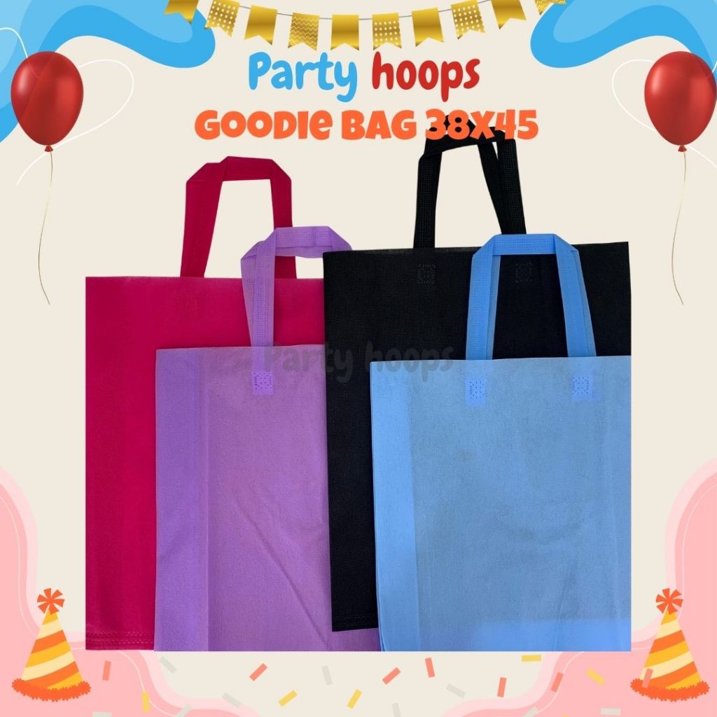 

Goodie Bag Tas Spunbond 1pcs 38X45CM Goody Spunbond Handle Polos