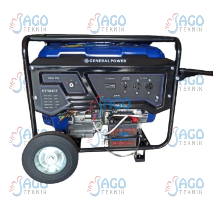 General Generator Genset 5500 5000 W ET 7000 CE Watt Electric Starter Start ET7000CE ORIGINAL