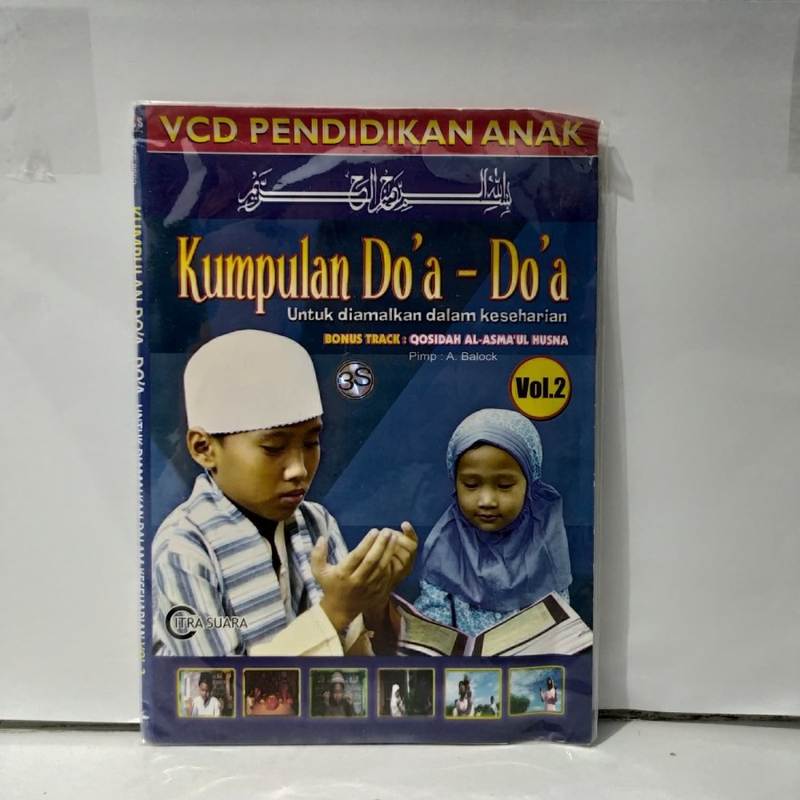 VCD Original Pendidikan Anak-anak Kumpulan Do'a Do'a Vol.2