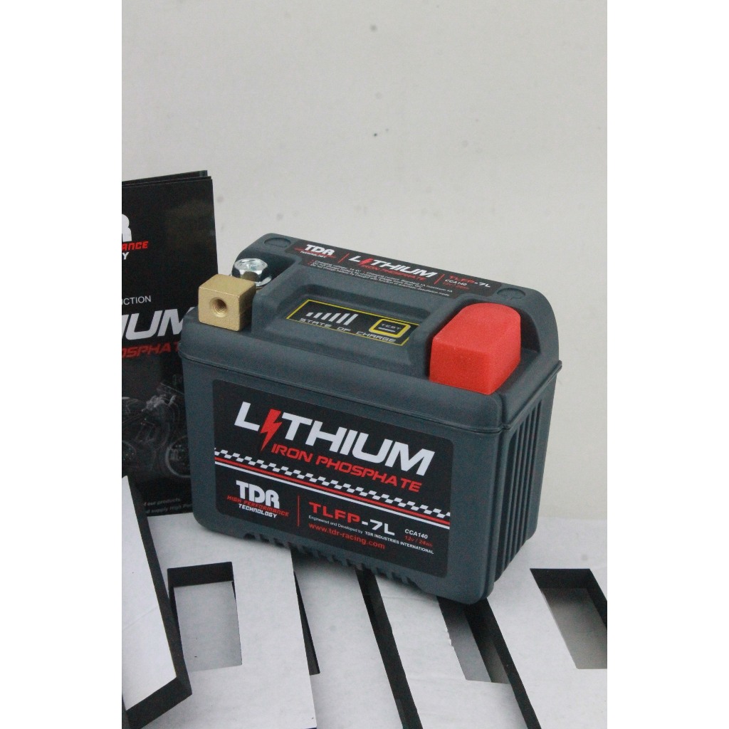 TDR AKI Litihium KTM HUSQVARNA Ninja 150R / Ninja 150RR TLFP-7L 12V