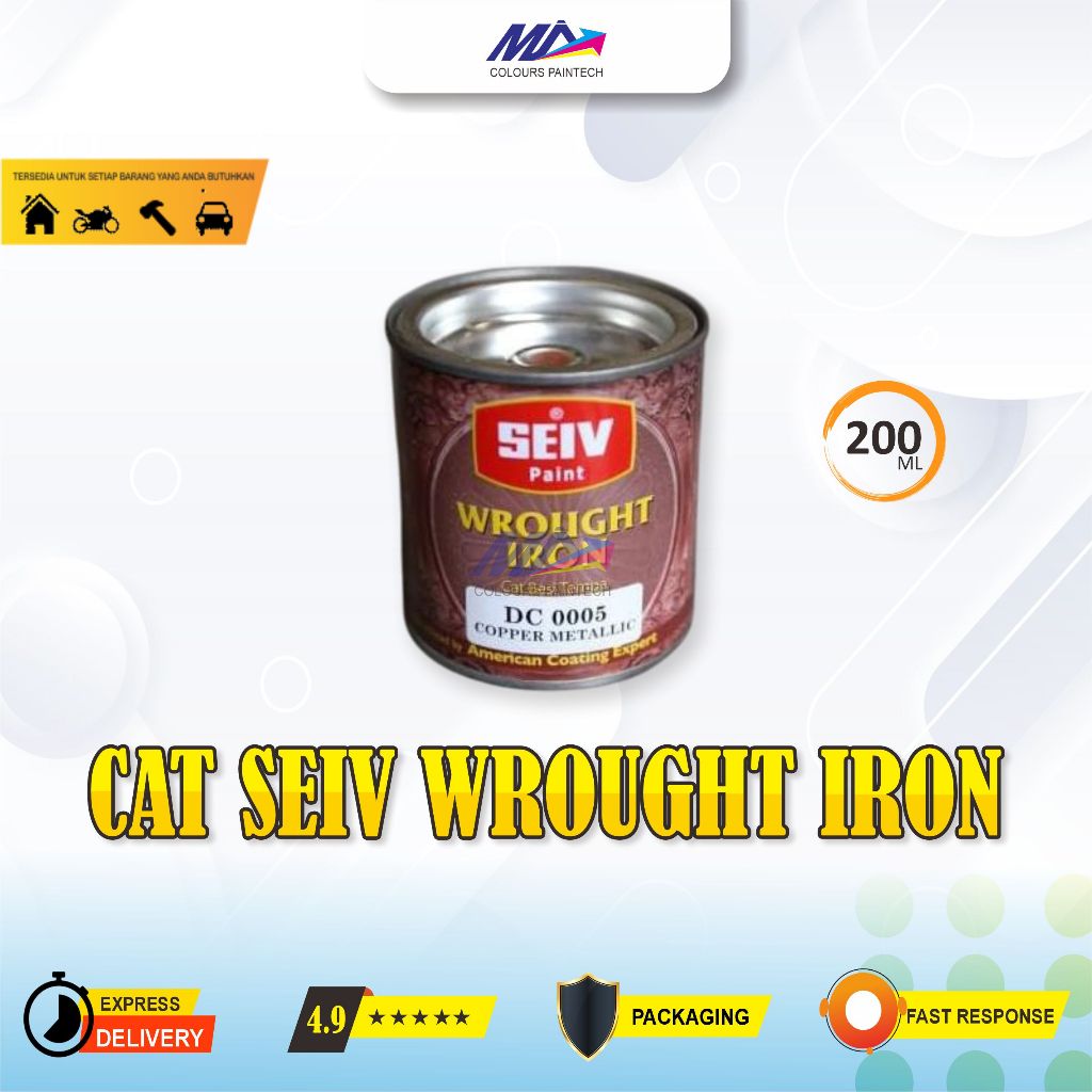 CAT SEIV WROUGHT IRON 200 CC
