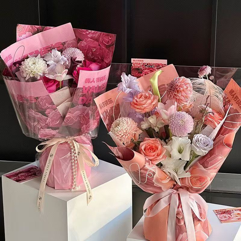 

Kertas Buket Bunga edisi Valentine Day / Flower Wrapping Hari Valentine