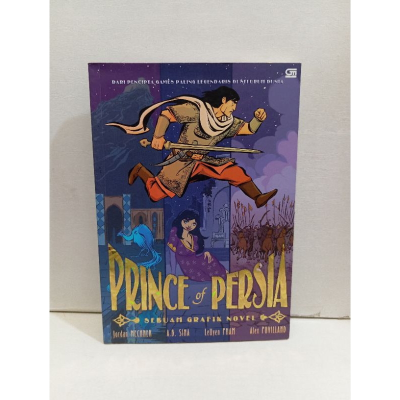 Novel Grafik Prince of Persia by Jordan Mechner dkk