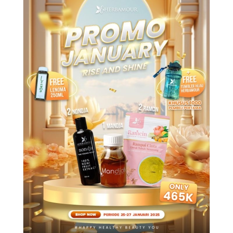 

PROMO HERBAMOUR RAMCIN NONDJA LEMON DAN SKINCARE