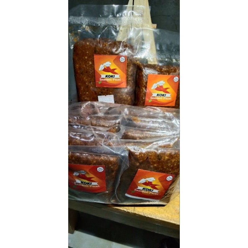 

sambal pecel/sambel pecel/Bumbu pecel/ sambal pecel (koki) asli