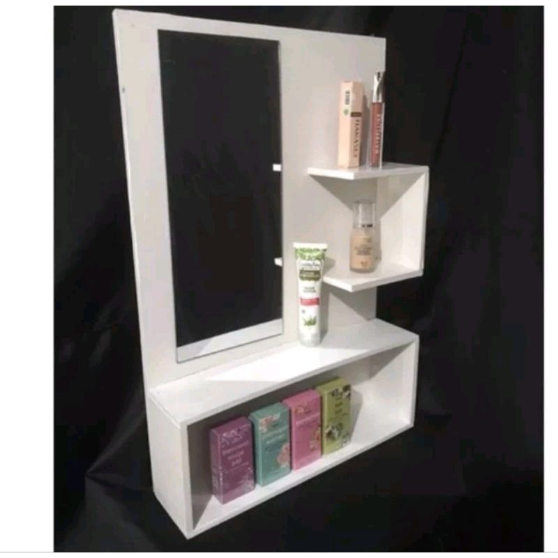 RAK KOSMETIK GANTUNG / MEJA RIAS GANTUNG / TEMPAT MAKE UP