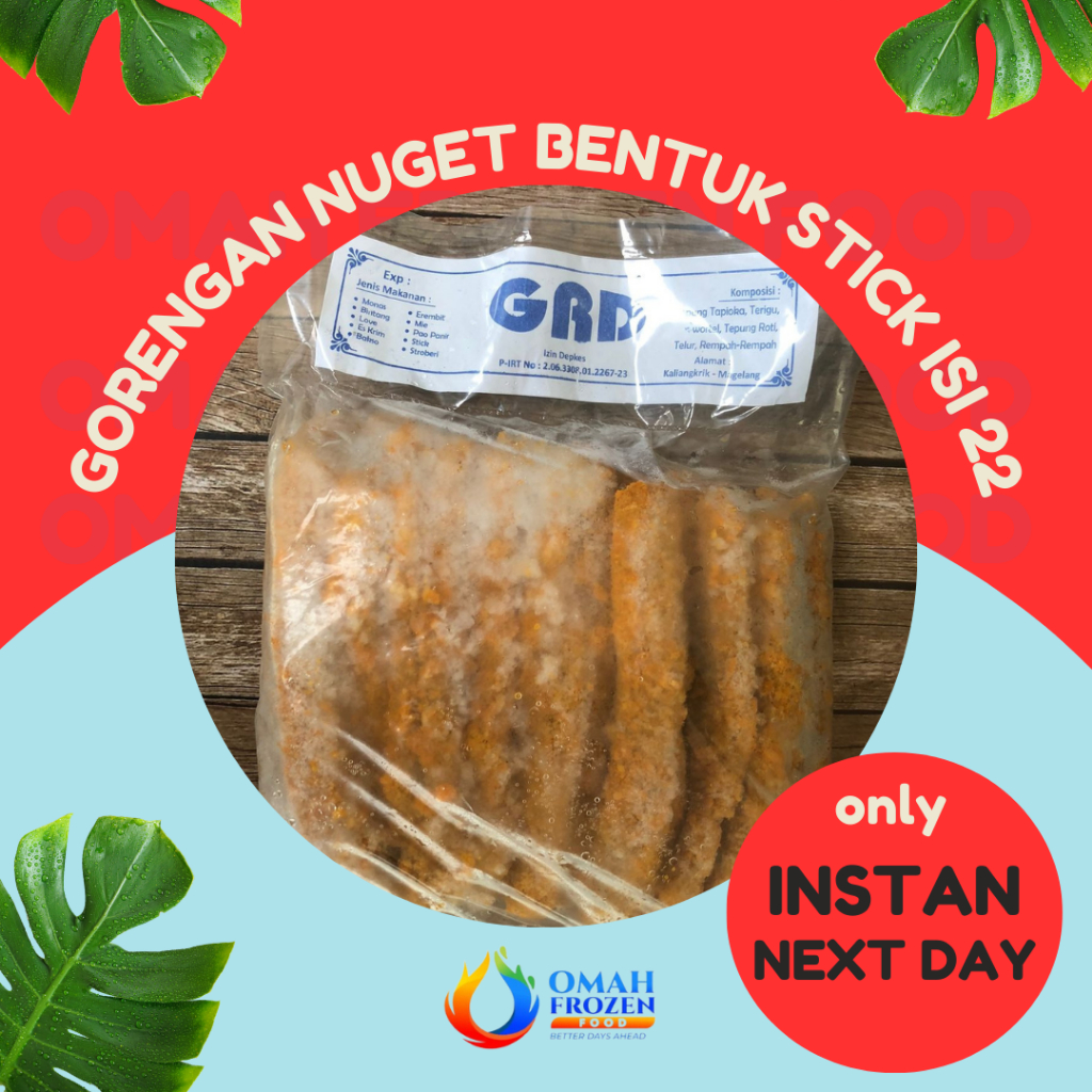 

Gorengan Panir Bentuk Stick Isi 22 pc