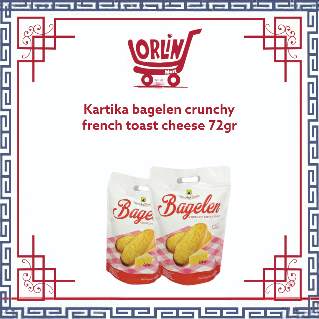 

KARTIKA BAGELEN CRUNCHY FRENCH TOAST CHEESE 72GR