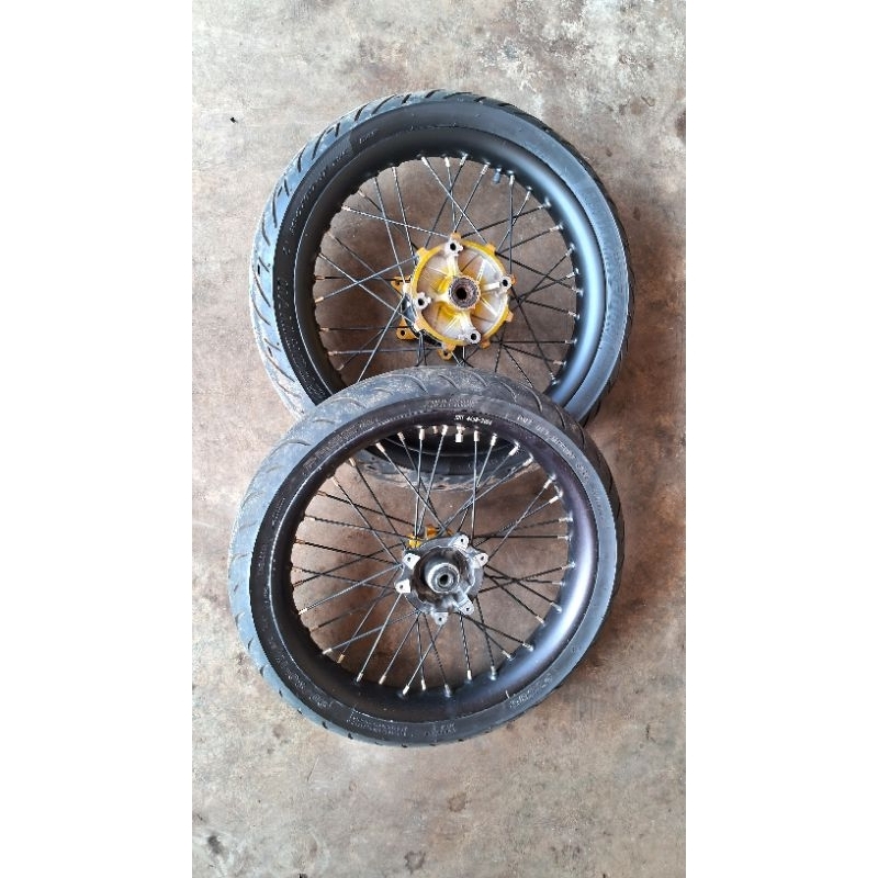 supermoto crf,sumo crf,velg crf roda crf,whellsett crf