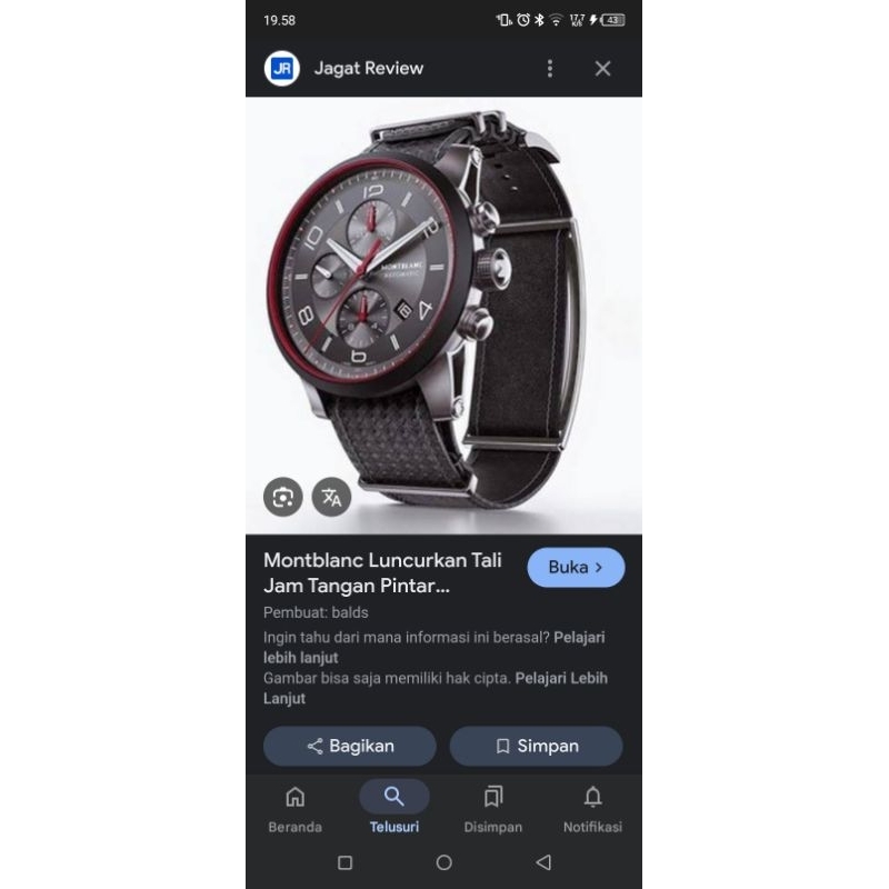 jam tangan Montblanc