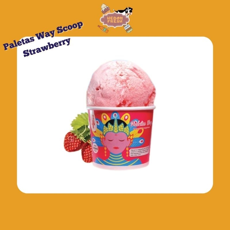 

Ice Cream Paletas Wey Scoop Strawberry