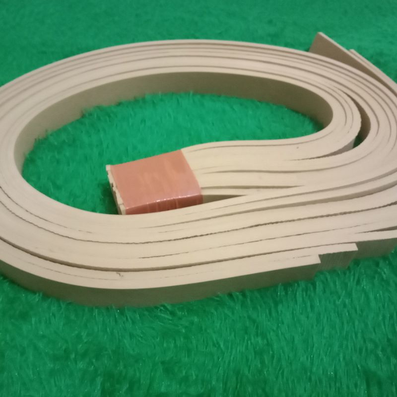 Karet pipih panah ikan  premium - kuning