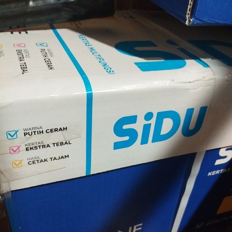 

Kertas HVS SIDU Multifungsi A4 70 gsm (210x297mm) 500 Lembar/ 1 Rim