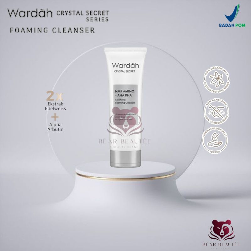 WARDAH CRYSTAL Secret - Foaming Cleanser | Pencuci Muka
