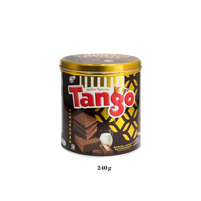 

Tango Wafer Cokelat Kaleng 240 g