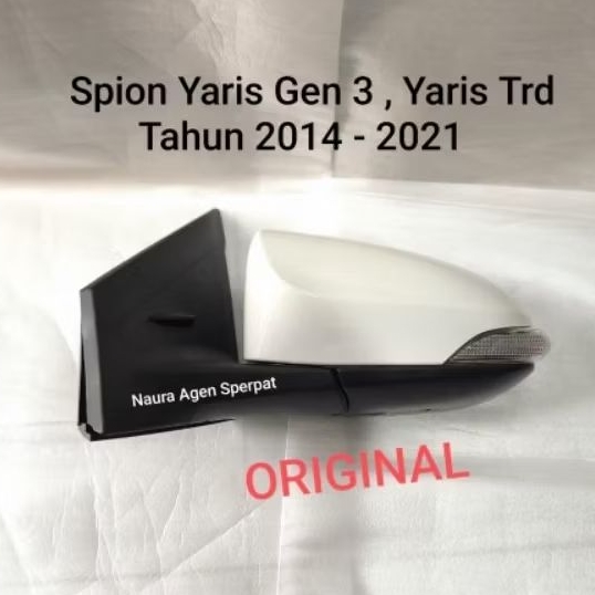 Spion Yaris Gen 3 Yaris TRD Retrack Original Tahun 2014 - 2021