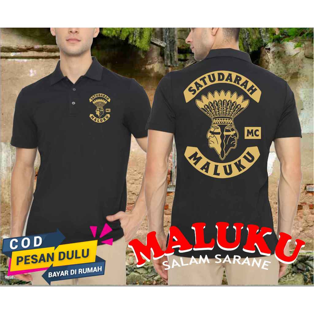 KAOS POLO MALUKU SALAM SATU RASA AMBON TERNATE