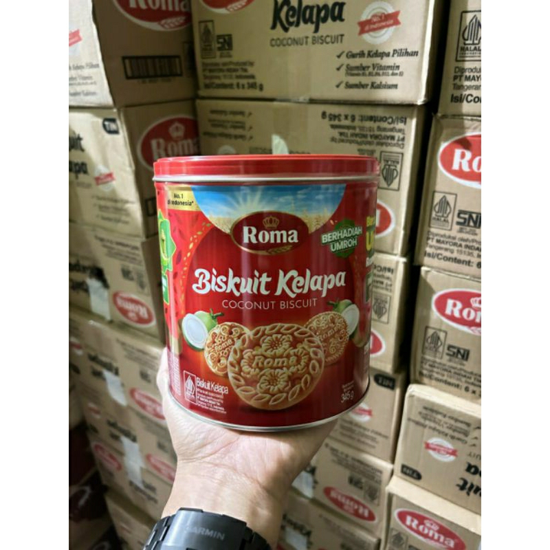 

Kue Roma kelapa kaleng 345 gram