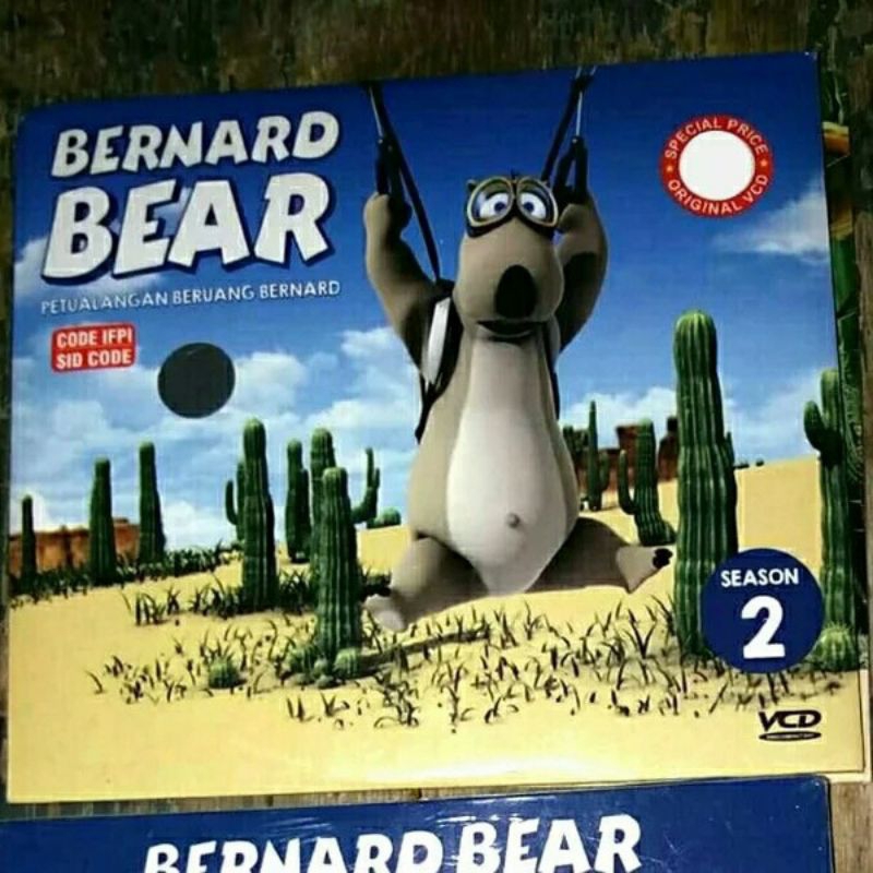 VCD Bernard Bear Petualangan Beruang Bernard Vol 2