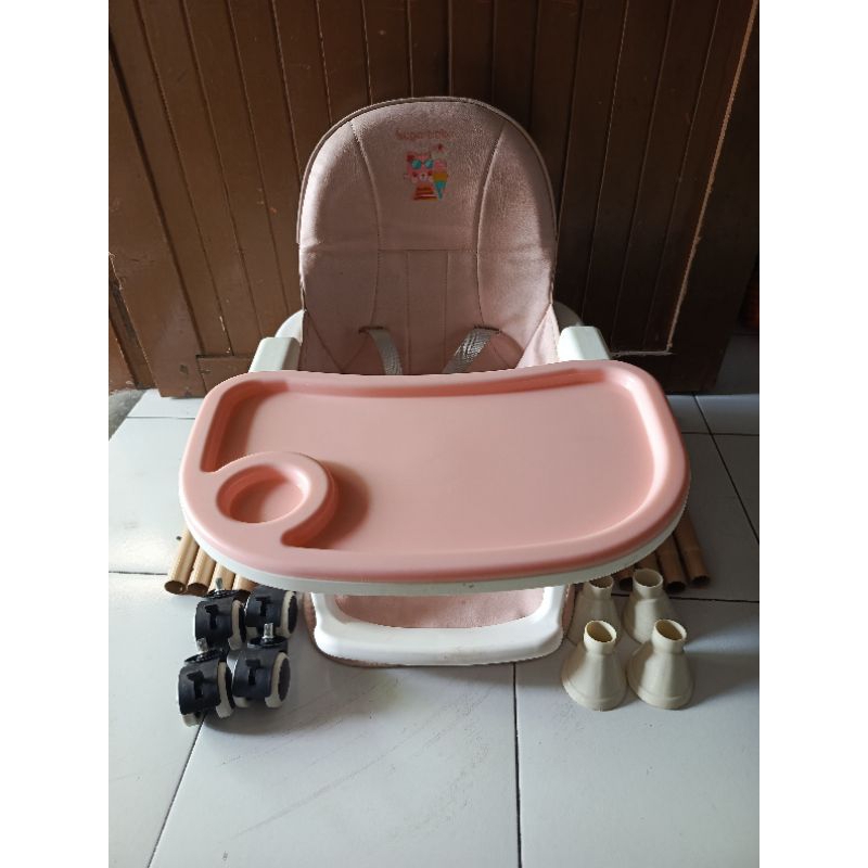 kursi makan bayi sugar baby bekas second preloved high baby chair