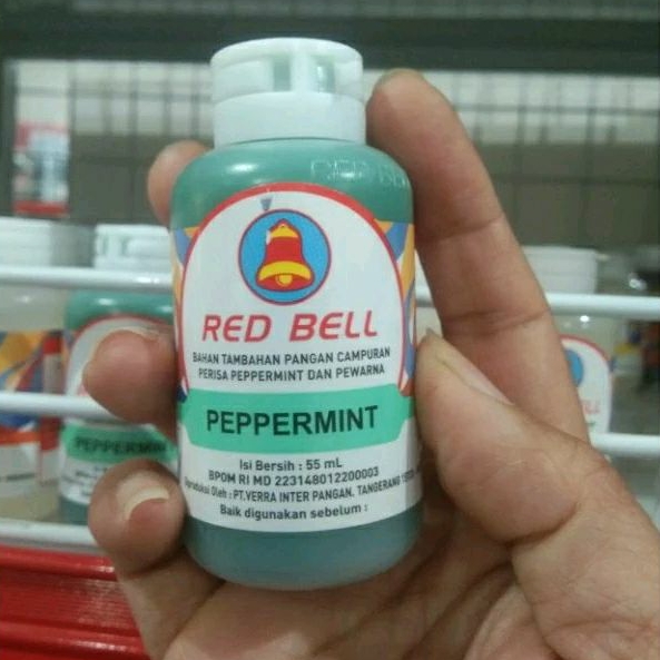 

Red Bell Peppermint 55 ml Perisa dan Pewarna