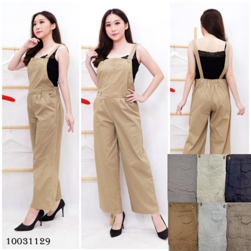Overall Celana Kulot Jumpsuit Panjang Top Sale 10031129