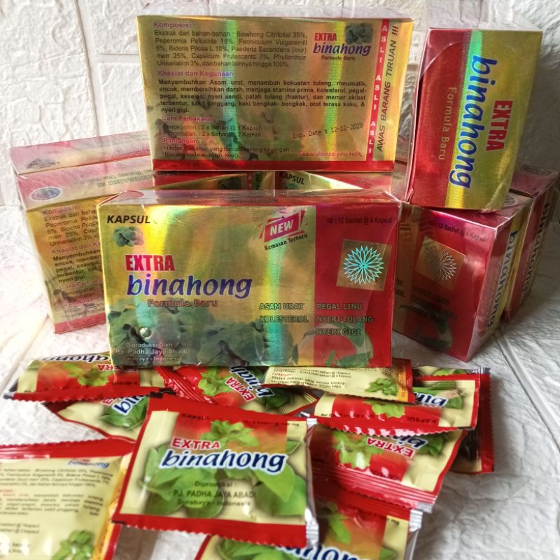 

[Ektra_binahong kapsul asli berkhasiat 1 box isi 12 sachet