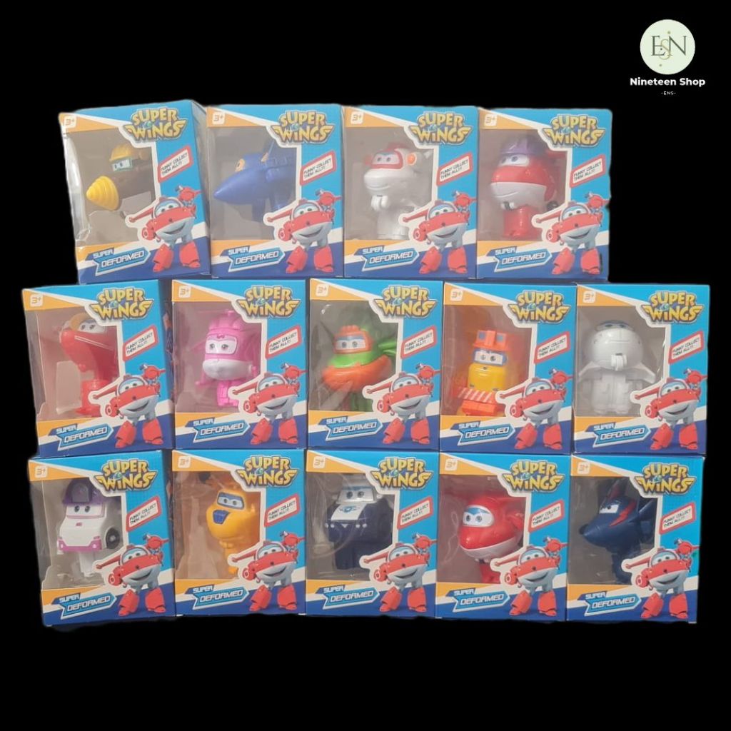 MAINAN ROBOT SUPER WINGS SERI