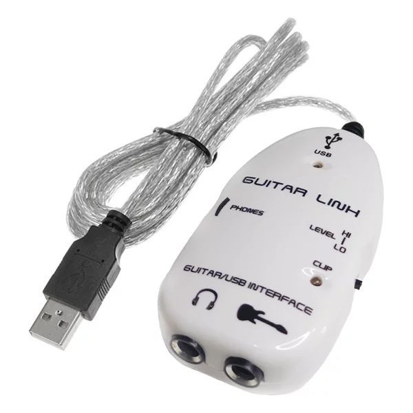 Soundcard USB Recording Guitar Link