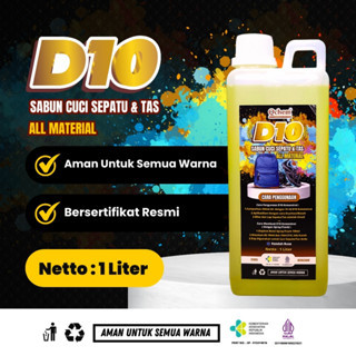 Shoes Cleaner Pembersih Sepatu Sabun Cuci  D10 / Cairan Pembersih Sepatu 1000ml /Hot Promo Murah